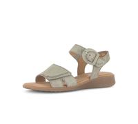Riemchensandale GABOR "Riemchensandale", Damen, Gr. 42,5, grün, Schuhe Riemchensandale (81669863-42,5) grün