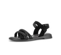 Riemchensandale GABOR "Riemchensandale", Damen, Gr. 42,5, schwarz, Schuhe Riemchensandale (60922600-42,5) schwarz