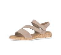 Riemchensandale GABOR "Riemchensandale", Damen, Gr. 42, beige, Schuhe Riemchensandale (39235652-42) beige