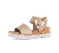 Riemchensandale GABOR "Riemchensandale", Damen, Gr. 42, beige, Schuhe Riemchensandale (68880463-42) beige