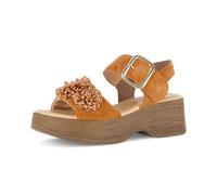 Riemchensandale GABOR "Riemchensandale", Damen, Gr. 42, braun (orange), Schuhe Riemchensandale (67742820-42) orange