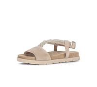 Riemchensandale GABOR "Riemchensandale", Damen, Gr. 43, beige, Schuhe Riemchensandale (91228318-43) beige