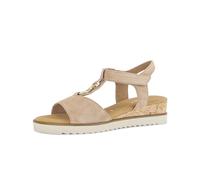 Riemchensandale GABOR "Riemchensandale", Damen, Gr. 43, beige, Schuhe Riemchensandale (94468821-43) beige