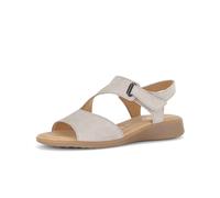 Riemchensandale GABOR "Riemchensandale", Damen, Gr. 43, grau, Schuhe Riemchensandale (75440219-43) grau