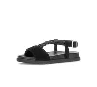 Riemchensandale GABOR "Riemchensandale", Damen, Gr. 43, schwarz, Schuhe Riemchensandale (36676231-43) schwarz