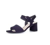 Gabor Damen Sandaletten, Frauen Sandalen,Best Fitting,Leichter Absatz,Freizeitschuhe,offene Schuhe,Strandschuhe,elegant,Atlantik,38 EU / 5 UK