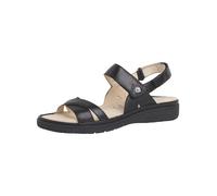 Ganter Sandalen Leder Schwarz