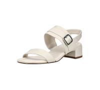 Riemchensandale HÖGL "Högl Sandalen Leder", Damen, Gr. 39, weiß (creme), Leder, Schuhe Riemchensandale (67643014-39) creme