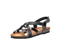 Riemchensandale IGI & CO "IGI & CO Sandalen Leder", Damen, Gr. 37, schwarz (schwarz, schwarz), Leder, Schuhe Riemchensandale (83495464-37) schwarz, schwarz