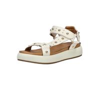 Riemchensandale INUOVO "INUOVO Sandalen Leder", Damen, Gr. 37, beige (crema), Leder, Schuhe Riemchensandale (30886129-37) crema