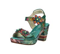 Laura Vita Sandalen Leder Grün - 38