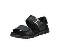 Riemchensandale LEGERO "Legero Sandalen Nappaleder", Damen, Gr. 40, schwarz, Nappaleder, Schuhe Riemchensandale (93810233-40) schwarz