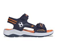 Riemchensandale LOTTO, Mädchen, Gr. 31, navy, orange, Synthetik, mehrfarbig, Schuhe Riemchensandale, - in kinderfußgerechter Passform (92273806-31) navy, orange