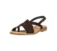 Riemchensandale PAUL GREEN "Paul Green Sandalen Leder", Damen, Gr. 39, moro, Leder, Schuhe Riemchensandale (42791561-39) moro