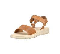 Riemchensandale PAUL GREEN "Paul Green Sandalen Leder", Damen, Gr. 41, braun (cuoio), Leder, Schuhe Riemchensandale (15523749-41) cuoio
