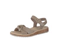 Riemchensandale PAUL GREEN "Paul Green Sandalen Veloursleder", Damen, Gr. 39, beige (champagne), Veloursleder, Schuhe Riemchensandale (79838401-39) champagne