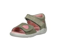 Riemchensandale PEPINO "Pepino Sandalen Leder", Kinder, Gr. 21, grau (grau, pink), Leder, Schuhe Riemchensandale (89502333-21) grau, pink