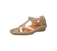 Riemchensandale PIKOLINOS "PIKOLINOS Sandalen Leder", Damen, Gr. 38, sage, Leder, Schuhe Riemchensandale (22836640-38) sage