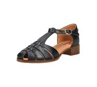 Riemchensandale PIKOLINOS "PIKOLINOS Sandalen Leder", Damen, Gr. 38, schwarz, Leder, Schuhe Riemchensandale (30843369-38) schwarz