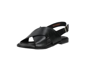 Riemchensandale PIKOLINOS "PIKOLINOS Sandalen Leder", Damen, Gr. 38, schwarz, schwarz, Leder, Schuhe Riemchensandale (25563710-38) schwarz, schwarz
