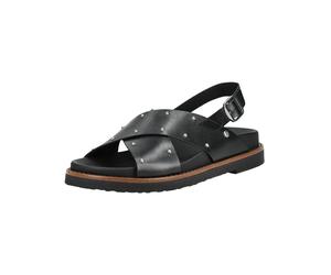 Riemchensandale PIKOLINOS "PIKOLINOS Sandalen Leder", Damen, Gr. 40, schwarz, schwarz, Leder, Schuhe Riemchensandale (37347740-40) schwarz, schwarz