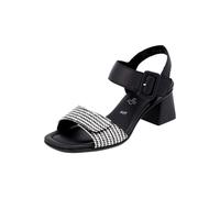Riemchensandale REMONTE "Remonte Sandalen Lederimitat", Damen, Gr. 40, schwarz, Lederimitat, Schuhe Riemchensandale (23766946-40) schwarz