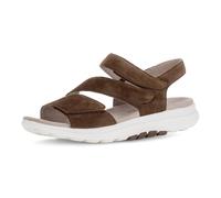 Riemchensandale GABOR "Riemchensandale", Damen, Gr. 43, braun, Schuhe Riemchensandale (27112836-43) braun