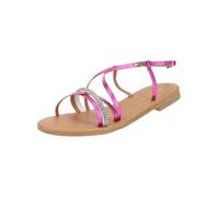 Riemchensandale SCAPA "scapa Sandalen Lederimitat", Damen, Gr. 38, rosa (fuchsia), Lederimitat, Schuhe Riemchensandale (60418720-38) fuchsia