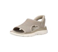 Skechers Summits Sweetly Evolved Textil Damen Sandalen in Taupe Standard EU 39/UK 6