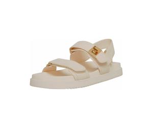 Riemchensandale STEVE MADDEN "STEVE MADDEN Sandalen Leder", Damen, Gr. 36, beige (creme), Leder, Schuhe Riemchensandale (60967640-36) creme