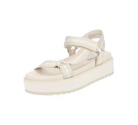 Riemchensandale STEVE MADDEN "STEVE MADDEN Sandalen Textil", Damen, Gr. 40, bone, Textil, Schuhe Riemchensandale (28523364-40) bone