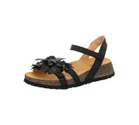 Riemchensandale THINK "Think Sandalen Leder", Damen, Gr. 37, schwarz, Leder, Schuhe Riemchensandale (99868026-37) schwarz