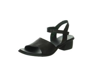 Riemchensandale THINK "Think Sandalen Nappaleder", Damen, Gr. 40, schwarz, Nappaleder, Schuhe Riemchensandale (10865650-40) schwarz
