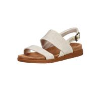 Riemchensandale TOMS "TOMS Sandalen Textil", Damen, Gr. 40, natural, Textil, Schuhe Riemchensandale (87191558-40) natural