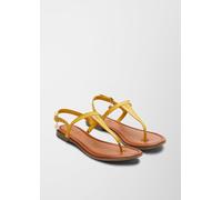 Riemchensandalen aus Echtleder 38 gelb 1238181.600.38