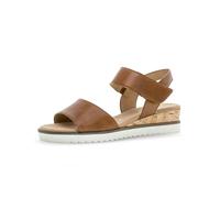 Riemchensandalen camel (Kork/creme) - Gr. - 38.5 EU | 5.5 UK