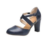 Riemchensandalen Damen Mit Absatz High Heels Pumps Spitz Gr 43 Slingback Sommerschuhe Plateau Spitze Schuhe Silberne Sandalen Absatzschuhe Stöckelschuhe Stretch Lackschuhe Schwarz Elegant 41