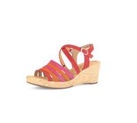 Riemchensandalen flame/pink/pumpkin - Gr. - 38.5 EU | 5.5 UK