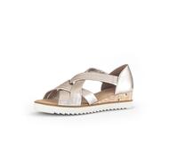 Riemchensandalen puder (Kork) - Gr. - 38 EU | 5 UK