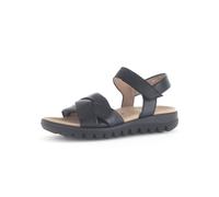 Riemchensandalen schwarz - Gr. - 41