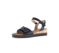 Riemchensandalen schwarz (Kork/cdf) - Gr. - 40.5 EU | 7 UK