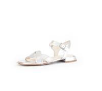 Riemchensandalen silber - Gr. - 38 EU | 5 UK