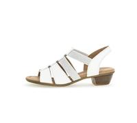 Riemchensandalen weiss - Gr. - 42 EU | 8 UK