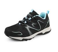 riemot Wanderschuhe Damen Trekkingschuhe Atmungsaktiv rutschfeste Trekking Schuhe Leicht Outdoorschuhe für Wanderungen, Trekking und Den Alltag, Schwarz Blau, gr.41