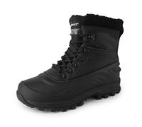 riemot Wasserdichte Schneestiefel für Herren, 3M-isoliert, Ice-Grip | Pelzgefütterter Komfort und gepolsterte EVA-Unterstützung für Pendler, Spaziergänge mit dem Hund, Schneeschaufeln