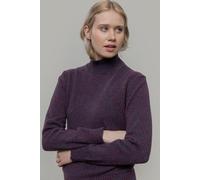 Rifò - Circular Fashion Made in Italy Recycelter Kaschmirwolle Pullover - Ada Rot-Blau-Meliert S