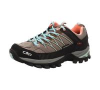 CMP Wanderschuhe Rigel Low WP (Trekking, wasserdicht) desertgrau/hellblau Damen, Größe Euro (US) 41 (8)