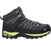 CMP Herren Trekkingstiefel Herren Leichtwanderschuhe Rigel Mid Shoes ANTRACITE-LIMEGREEN 46 (8059342816369)