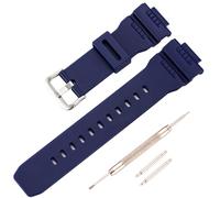 Rihahisy Weiches Silikon-Ersatzband für Casio GW-7900B/G-7900/GR-7900GK Herrenarmband Uhrenzubehör (Marineblau)