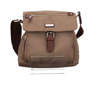 Rina, Flap bag S no zip, taupe taupe, -